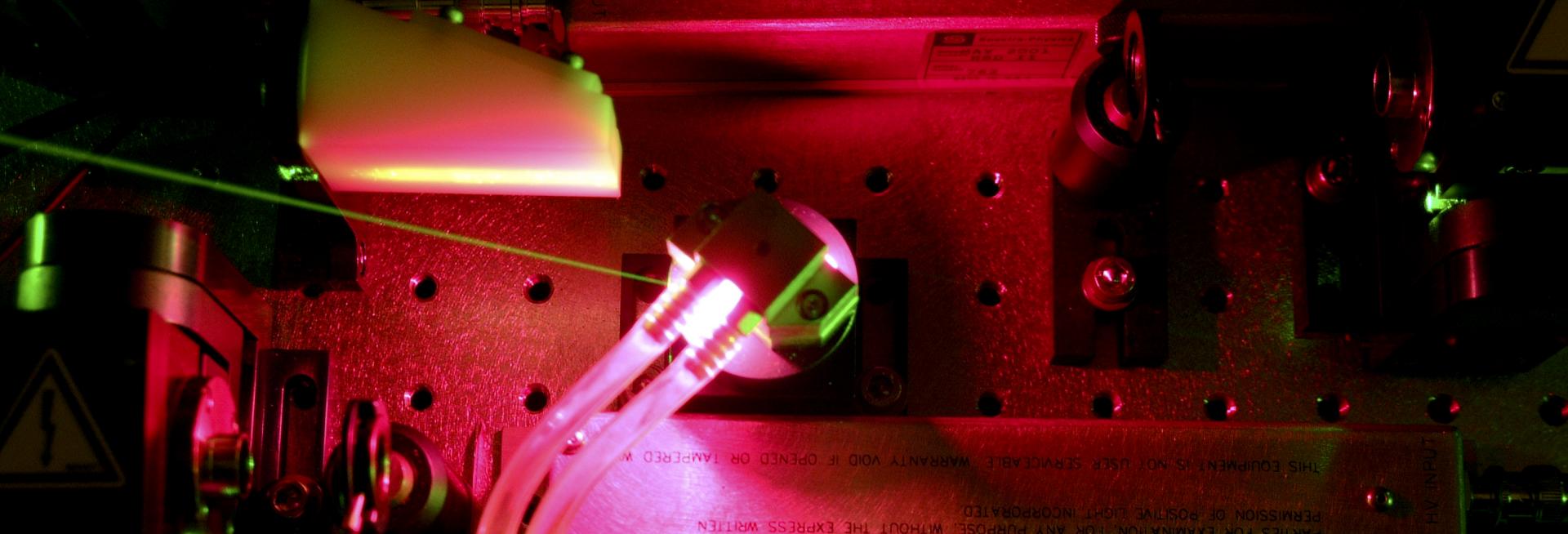 Laser plasma clearance